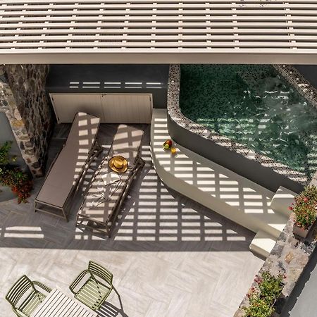 Wine And Yard Caves Hotel Pyrgos Kallistis ภายนอก รูปภาพ