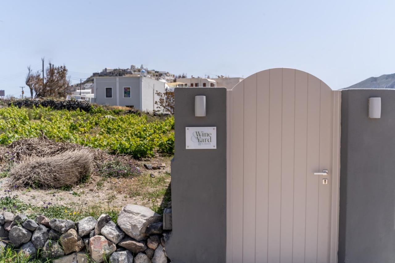 Wine And Yard Caves Hotel Pyrgos Kallistis ภายนอก รูปภาพ