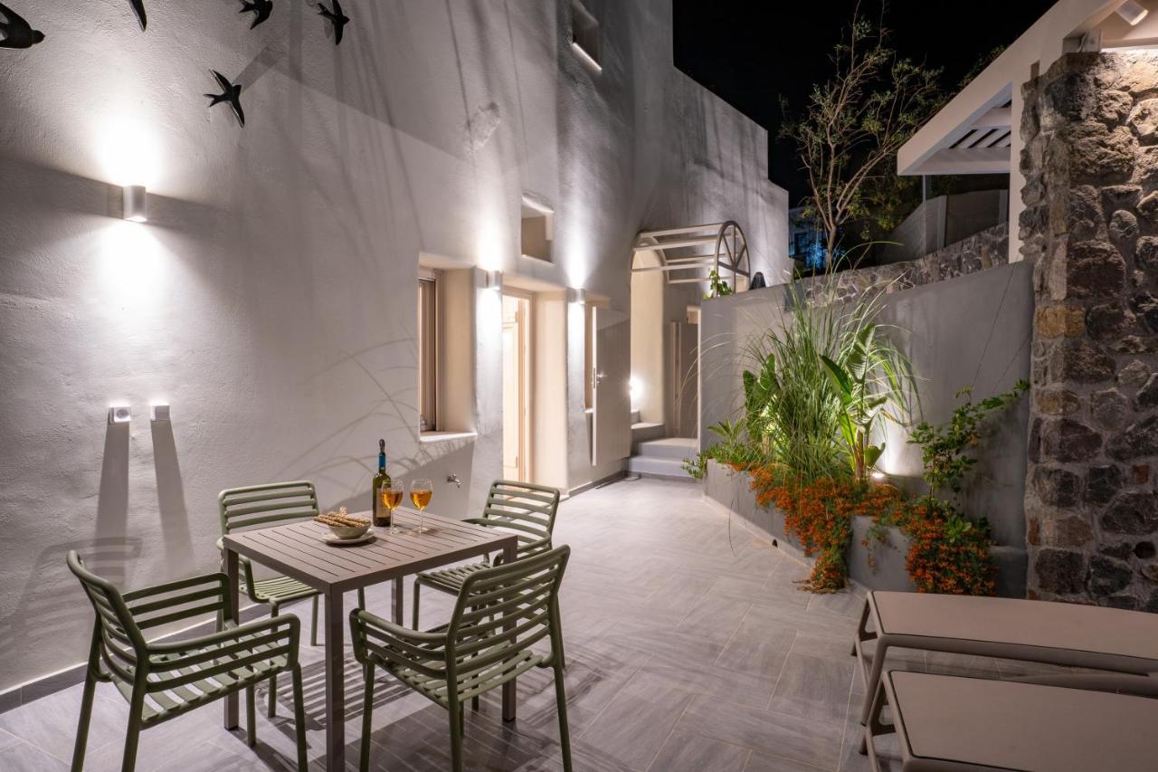 Wine And Yard Caves Hotel Pyrgos Kallistis ภายนอก รูปภาพ