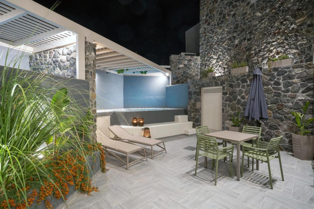 Wine And Yard Caves Hotel Pyrgos Kallistis ภายนอก รูปภาพ